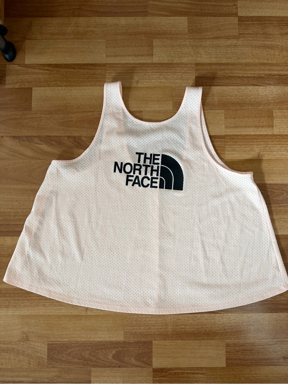 The North Face Pink Mesh Tank Size Large